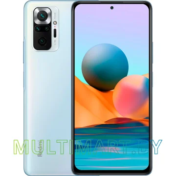 Смартфон Xiaomi Redmi Note 10 Pro 6GB/128GB (голубой лед)